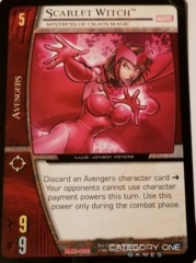 Scarlet Witch, Mistress of Chaos Magic (Alt Art)